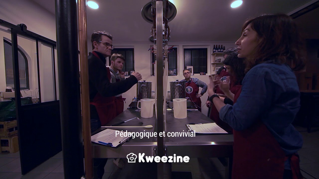 Atelier de brassage de bière à Bordeaux avec Kweezine et l'Atelier Bière