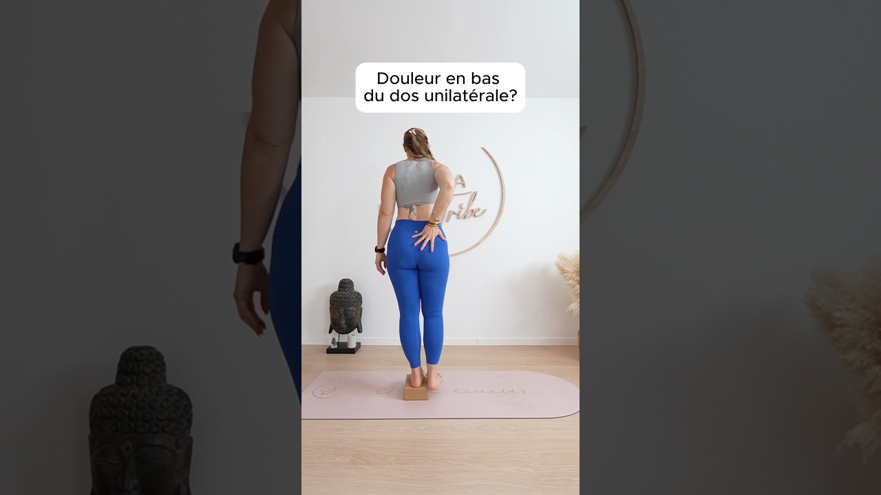 Mal en bas du dos? Essaie ce petit exercice magique 🌟 #maldedos #yoga