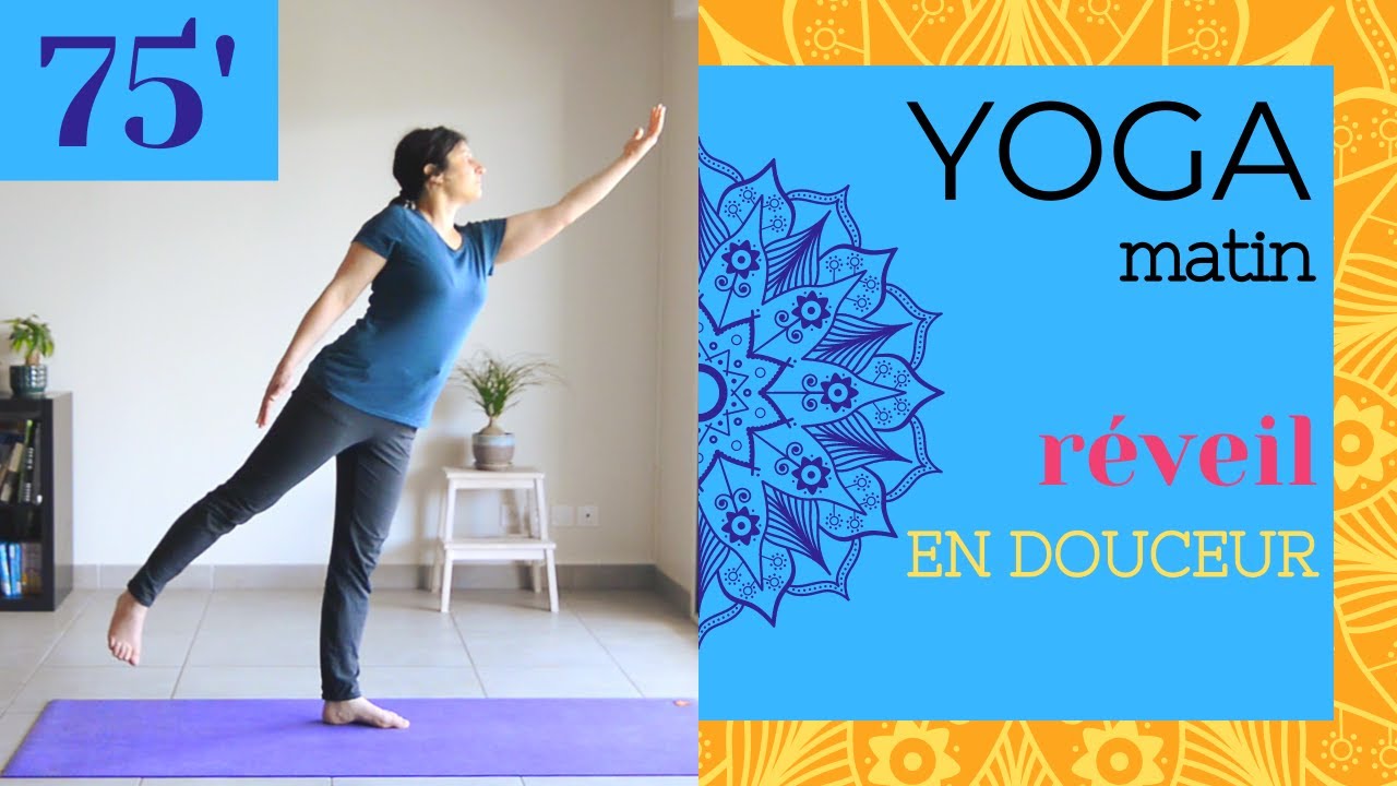 Hatha yoga doux - séance débutant pour se réveiller en douceur le matin