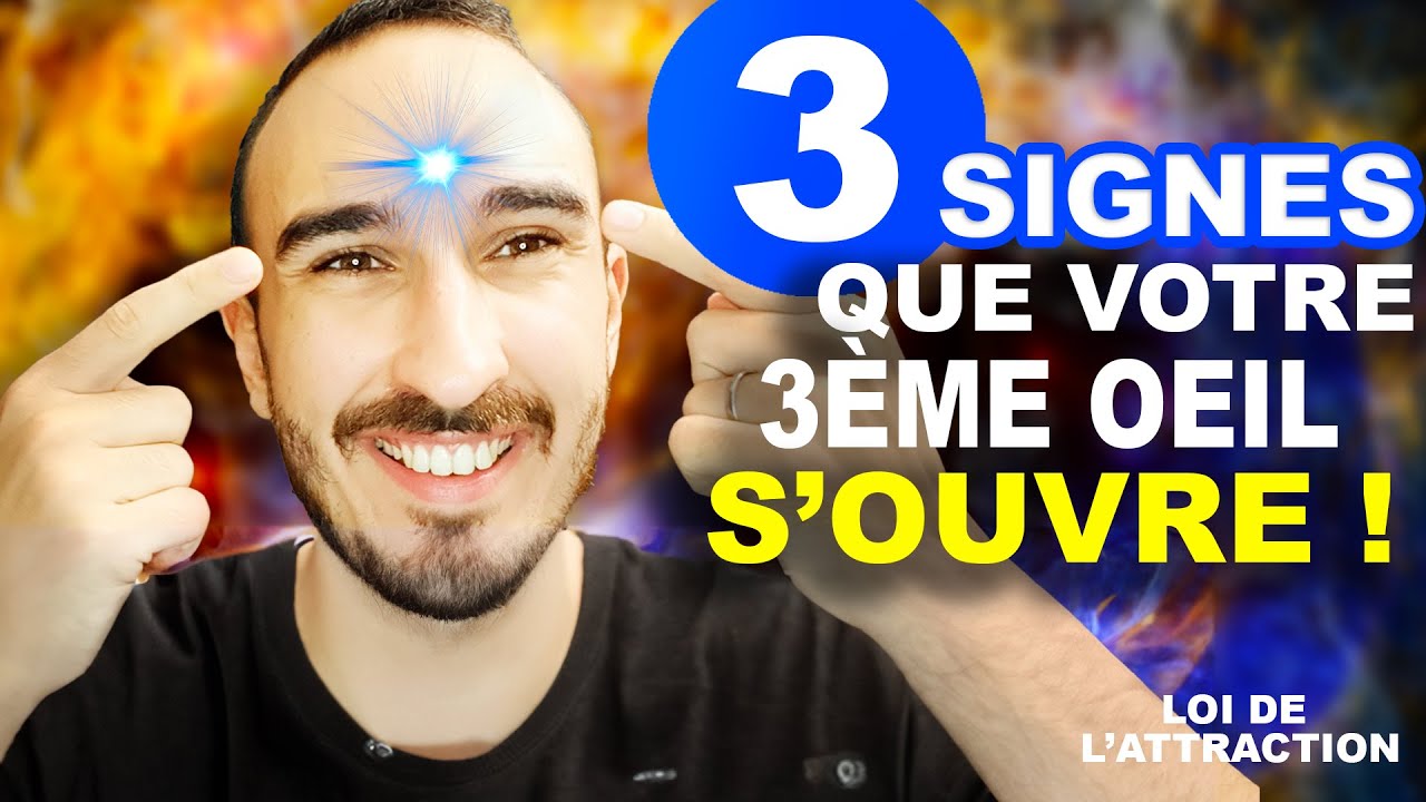 3 Signes Que Votre Troisième Œil S'Ouvre | Cela Peut-Être Votre Éveil Spirituel...
