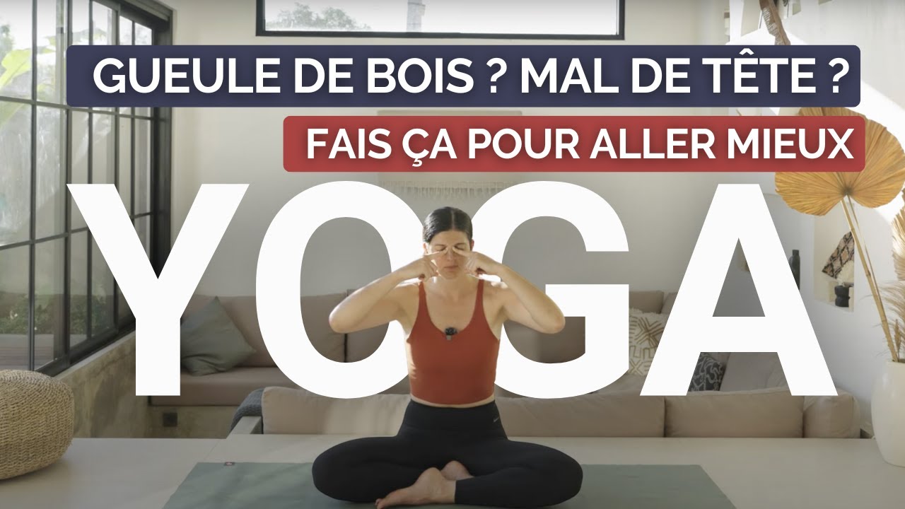 Yoga Gueule de Bois 🤕 | 16 min pour Te Sentir Mieux (Maux de tête, fatigue, lendemain de fête)