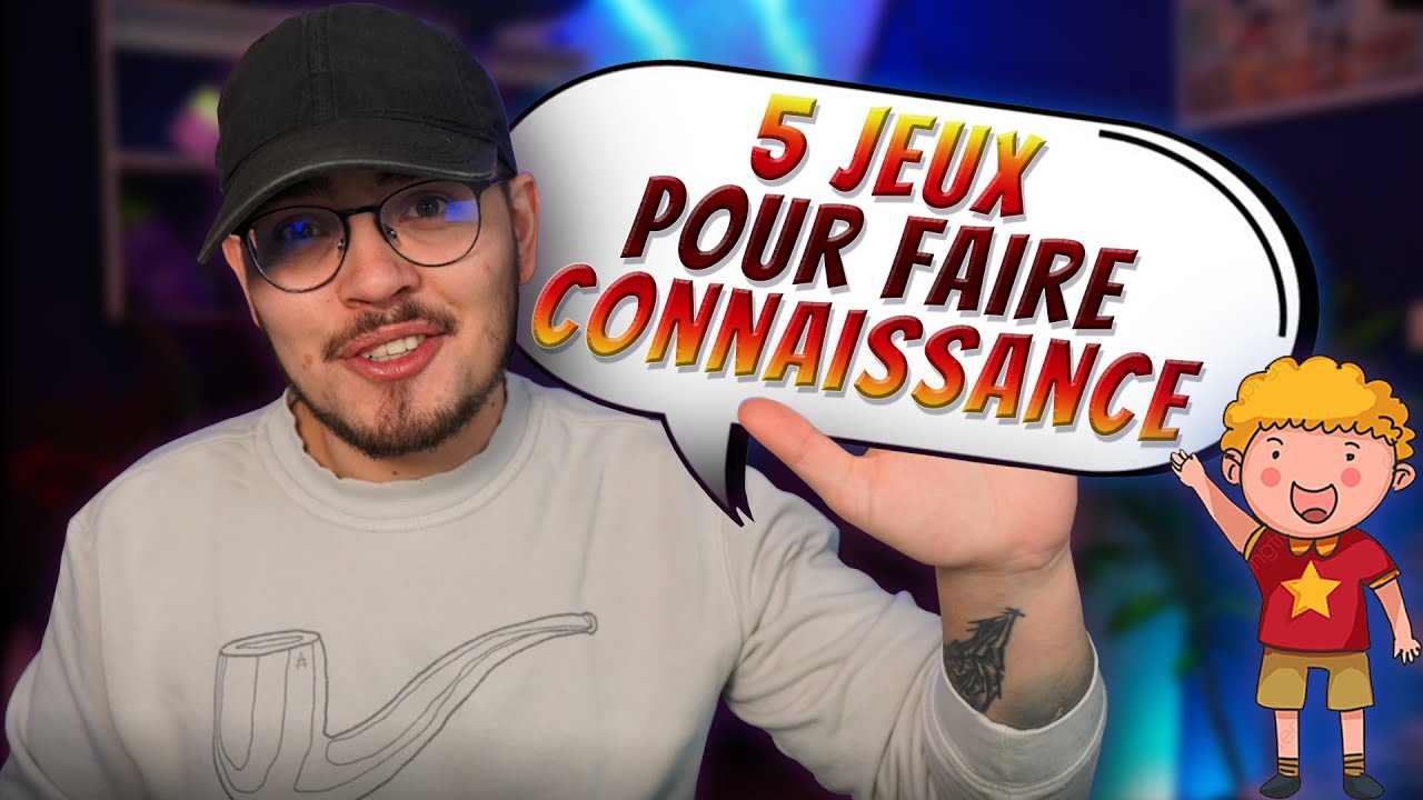 👋5 JEUX : DE CONNAISSANCE ✔ (BAFA - Centre de loisirs)