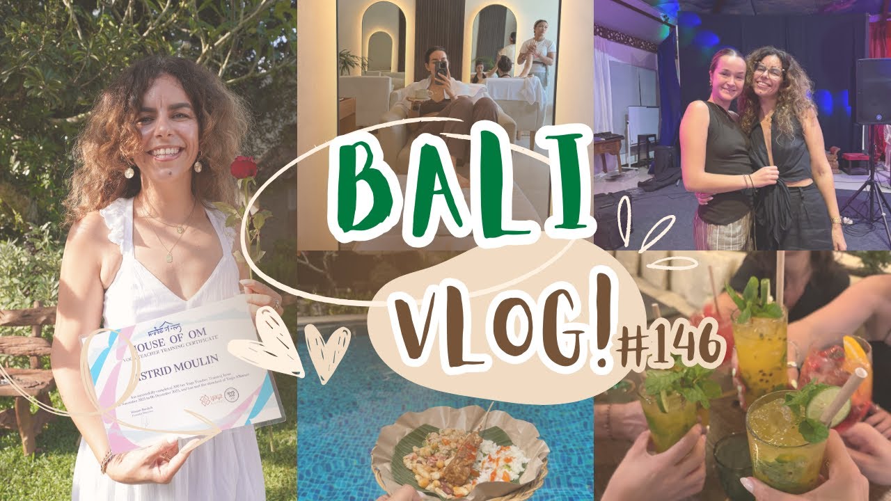 Fin du Yoga Teacher Training à Bali | Graduation & réalité | Vlog