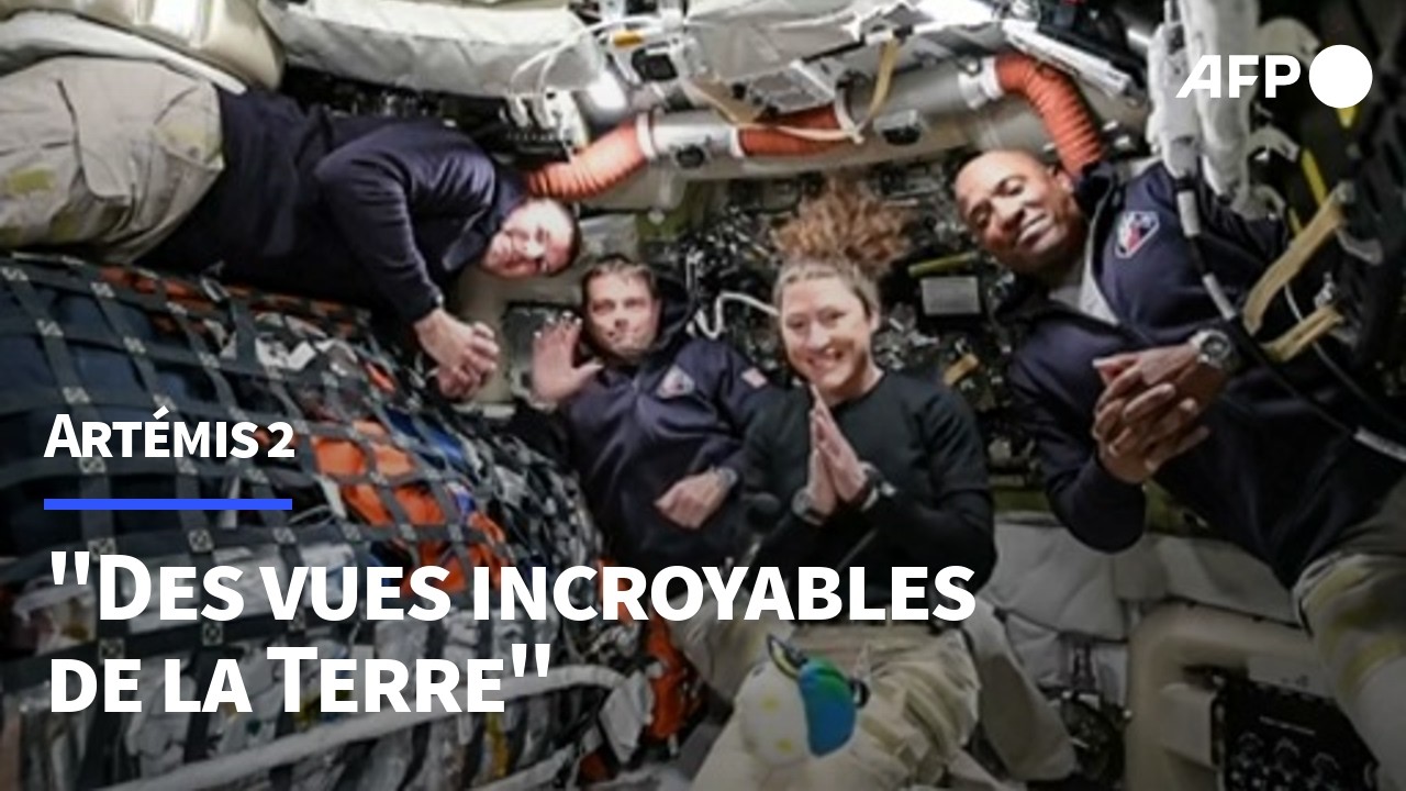 Artémis 2: une astronaute raconte son émotion de voir la Terre depuis l'espace | AFP