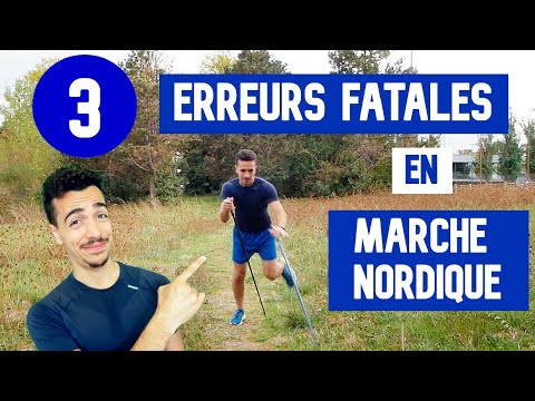 Marche Nordique :  3 ERREURS À ÉVITER (pour ne pas chuter...)