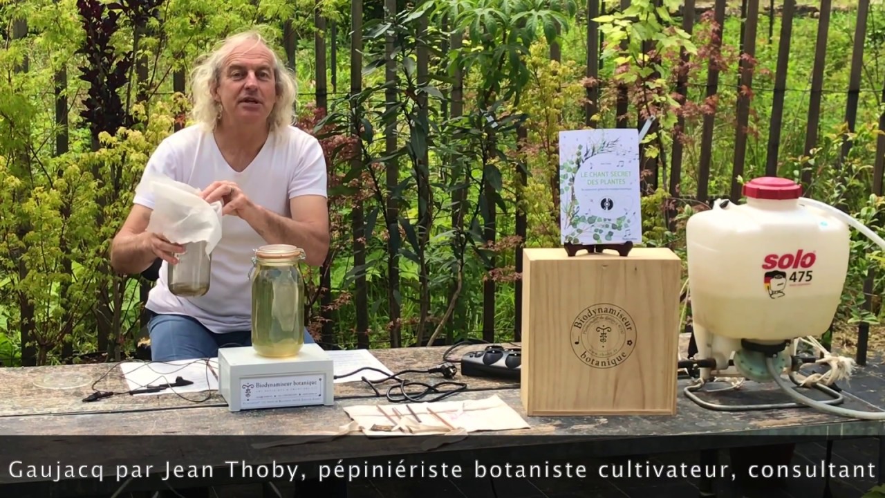Mode d'emploi du Biodynamiseur Botanique de Gaujacq. BBG 2020