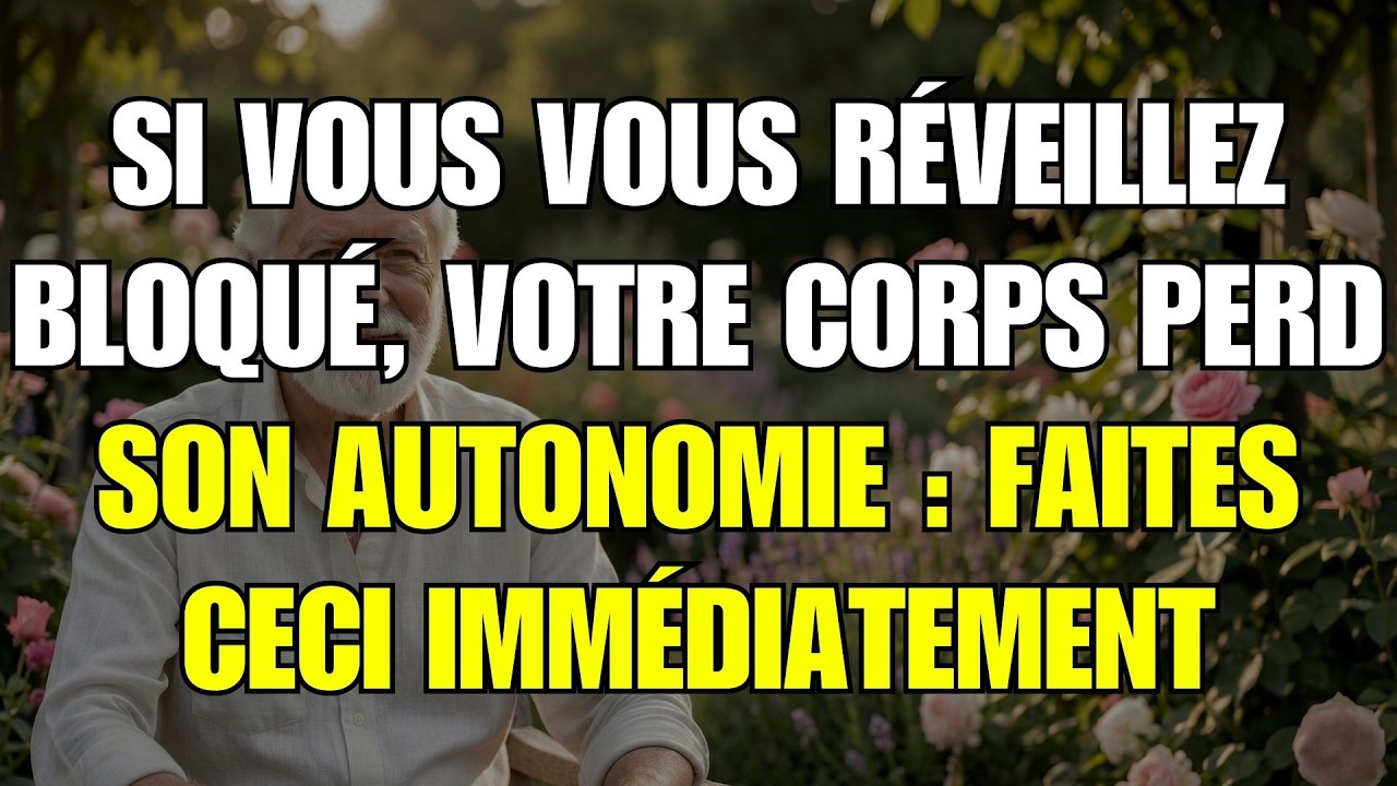 Après 60 ans : Le Mouvement Simple qui « Déverrouille » votre Corps (Sentez-vous comme à 40 ans)