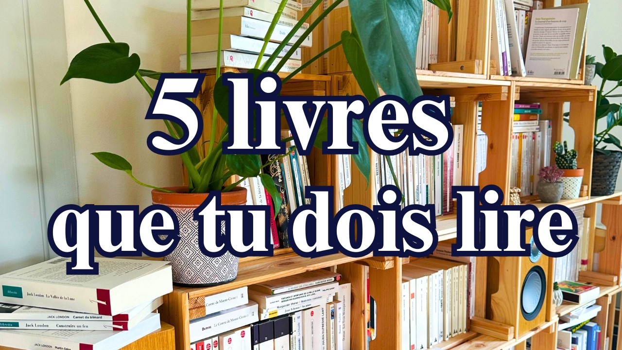 5 livres à lire pour commencer 2025