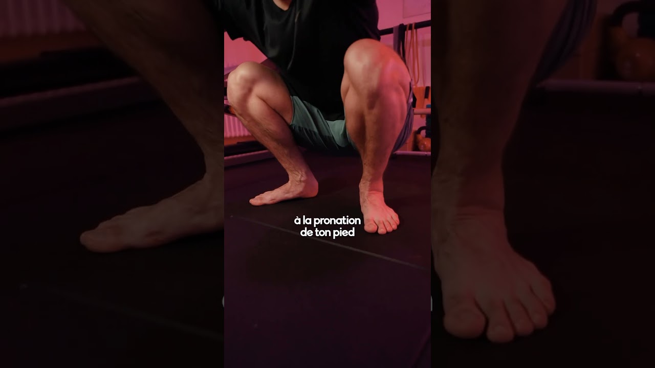 Voilà comment améliorer ta mobilité de cheville et ne pas tricher avec ton pied