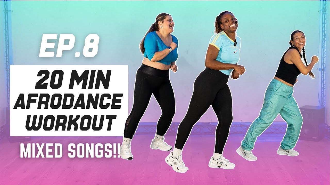 20 Min Power Afro Dance Fitness | No Equipment Full Body | Afroletics Workout (Ep.8)