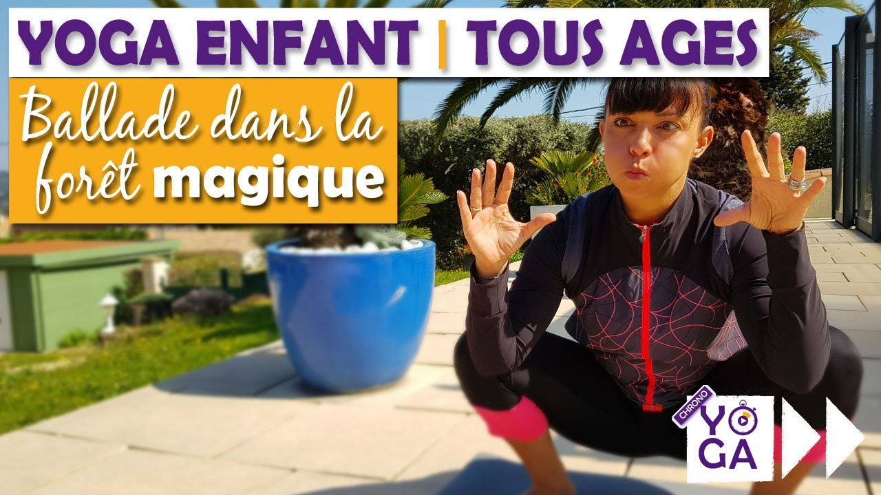 YOGA ENFANT : une histoire magique pour du yoga ludique | yoga enfant & parent, en famille | 8 min