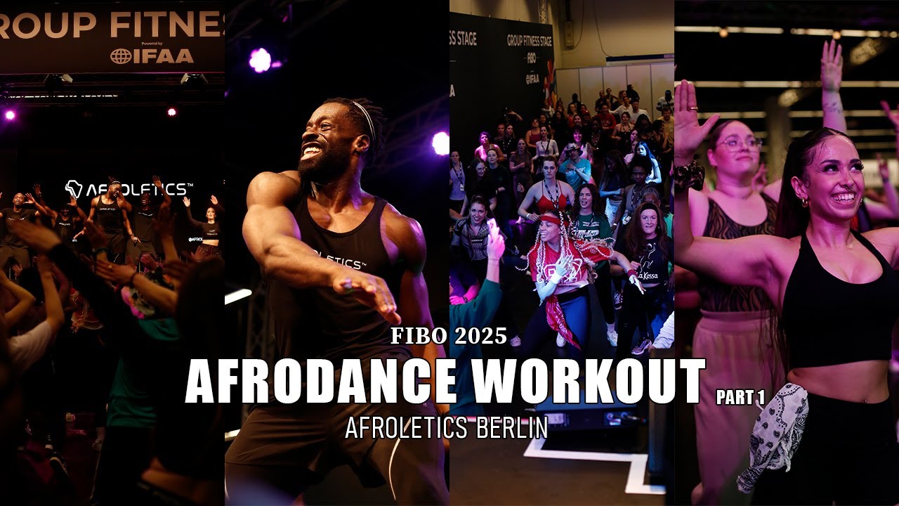 Afro Dance Workout Part 1 | Afroletics Live @ FIBO 2025