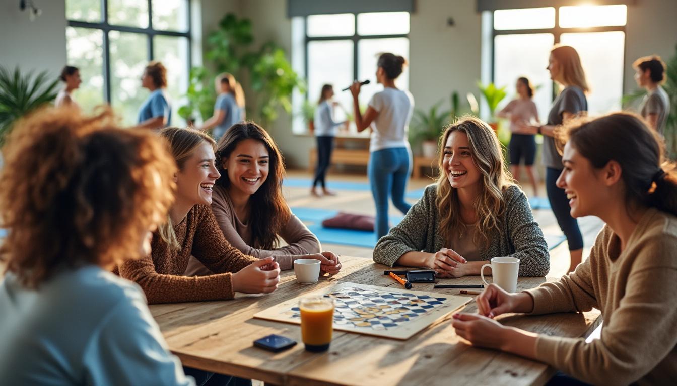 découvrez bientôt à lavernose-lacasse des animations ludiques et bien-être incluant jeux de société, karaoké et séances de yoga pour toute la famille.
