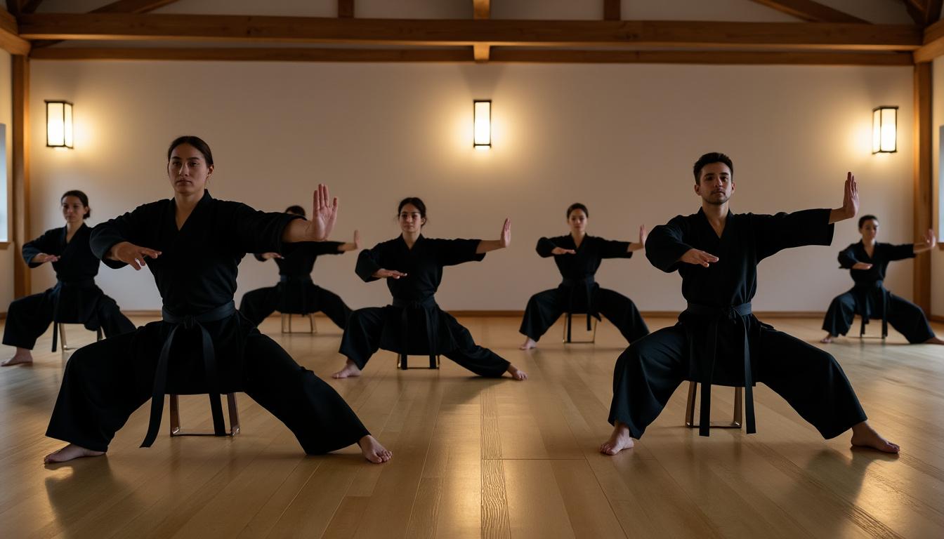 découvrez une soirée au dojo de montbazens alliant postures, techniques de respiration et bienfaits des plantes pour votre bien-être, chaque jeudi soir.