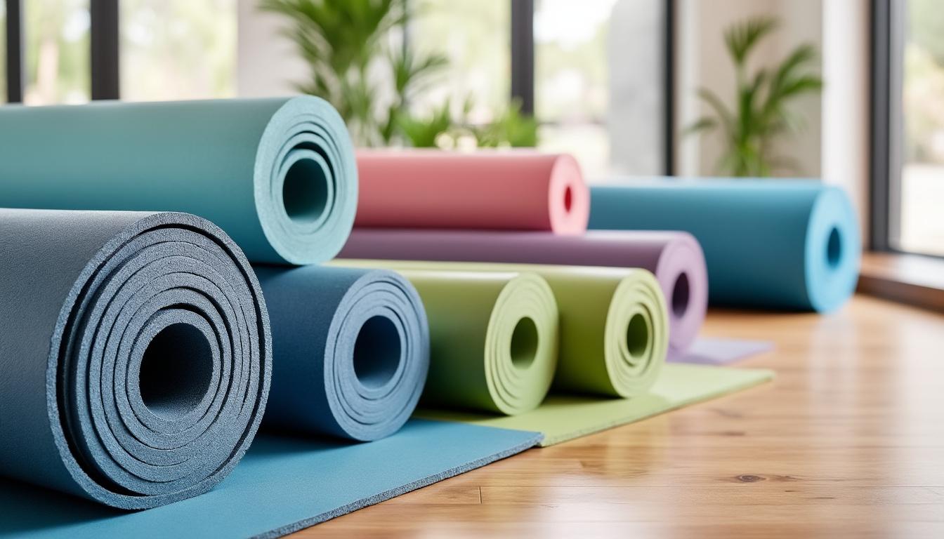explorez notre sélection de tapis de pilates et yoga alliant confort optimal et adhérence parfaite pour une pratique en toute sérénité.