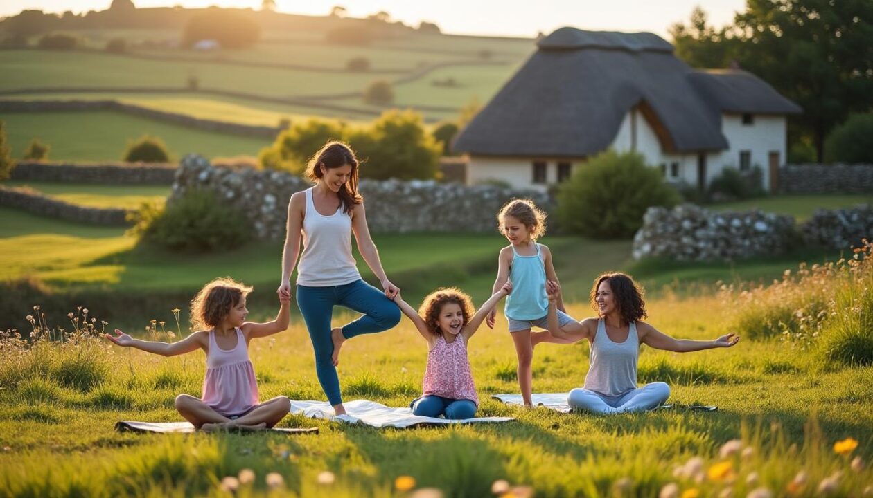 découvrez des cours de yoga innovants pour parents et enfants au cœur du centre-bretagne, alliant douceur, complicité et bien-être pour toute la famille.