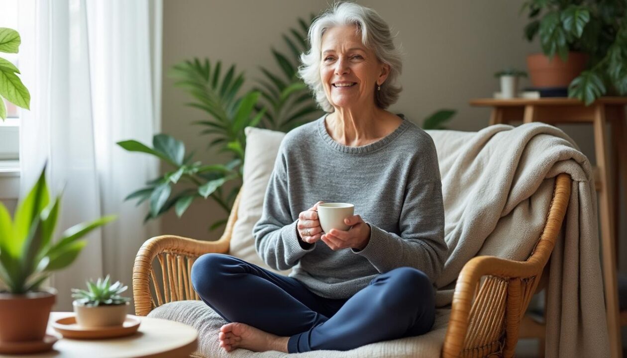 à 56 ans, anne nivat partage son rituel bien-être quotidien qui lui permet de rester rayonnante toute l'année. découvrez ses astuces pour un équilibre corps-esprit optimal.